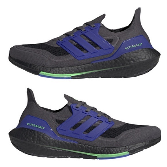 adidas UltraBOOST 21 Grey Black - Picture 5 of 10
